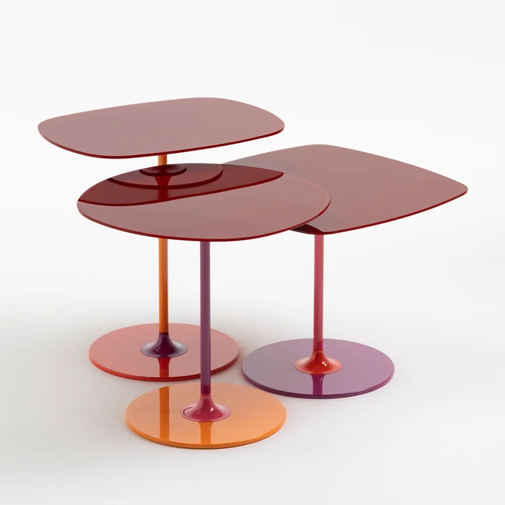 Kartell - Thierry Beistelltisch Medio, weiss