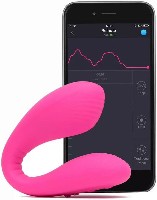 Lovense - Quake G-spot Vibrator met App - Roze