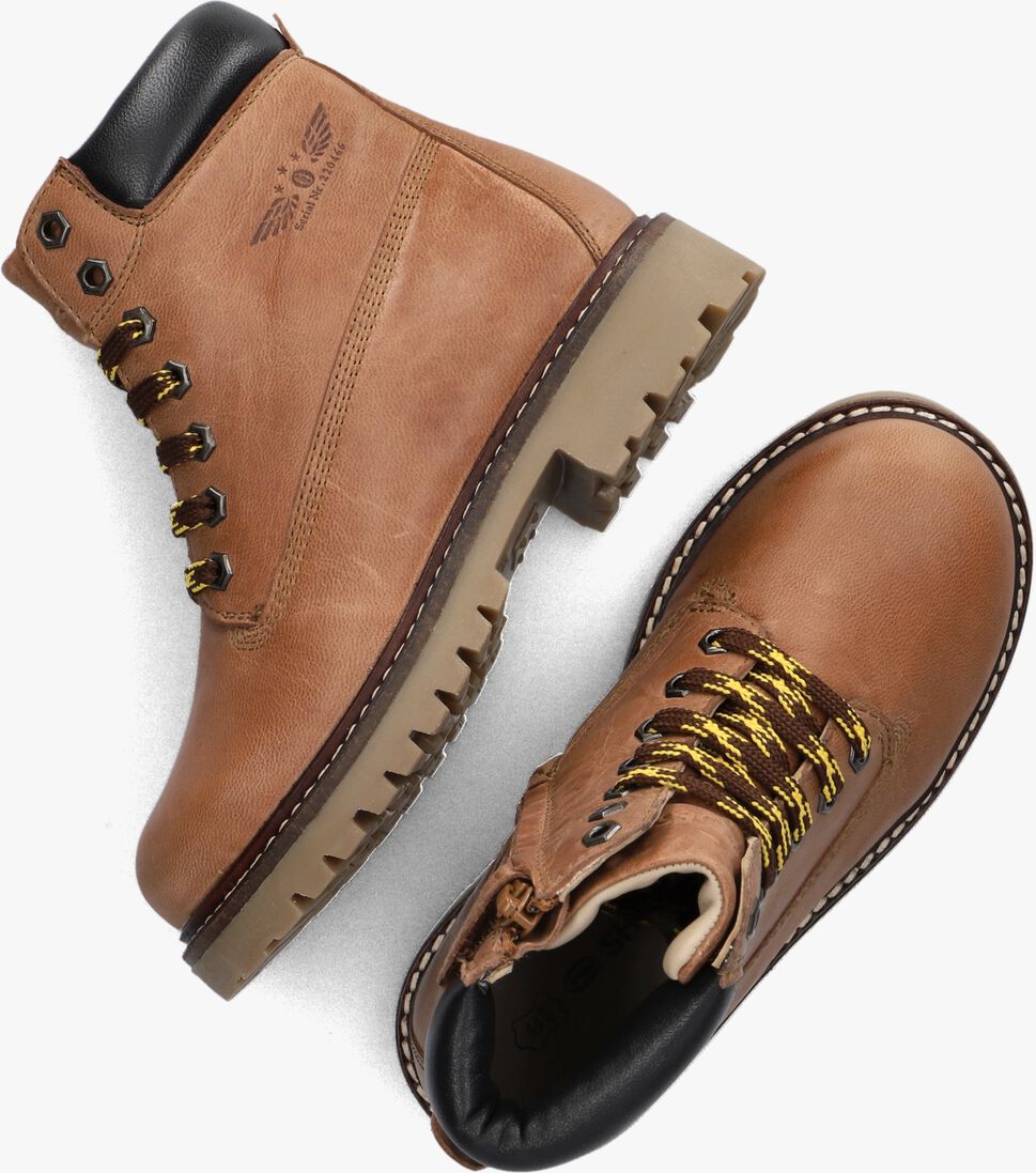 SHOESME cognac shoesme veterboots ti23w120