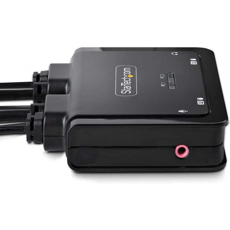 StarTech.com C2-D46-UAC-CBL-KVM commutateur écran, clavier et souris Noir