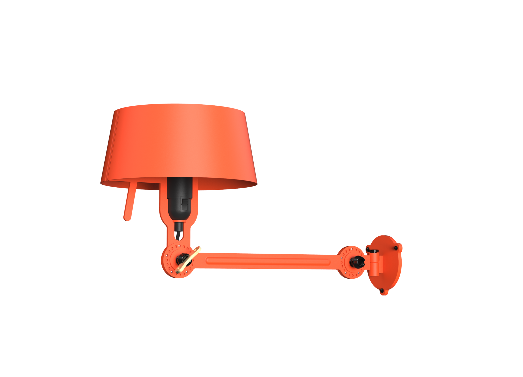 Wandlamp Bolt Bed underfit install striking orange
