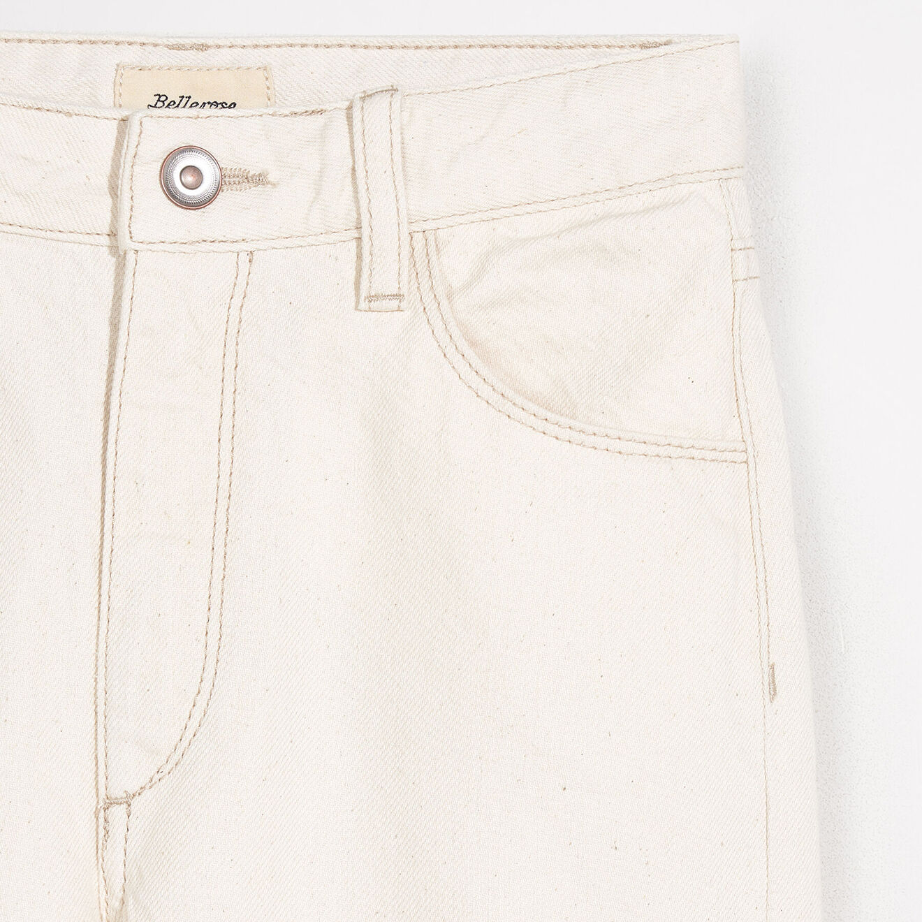 Bellerose Jean bootcut Popies naturel