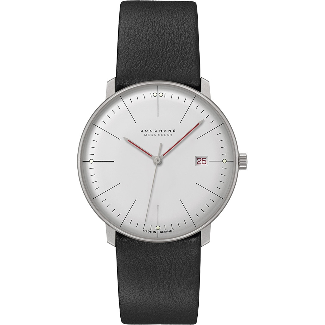 Junghans max bill Mega Solar Bauhaus