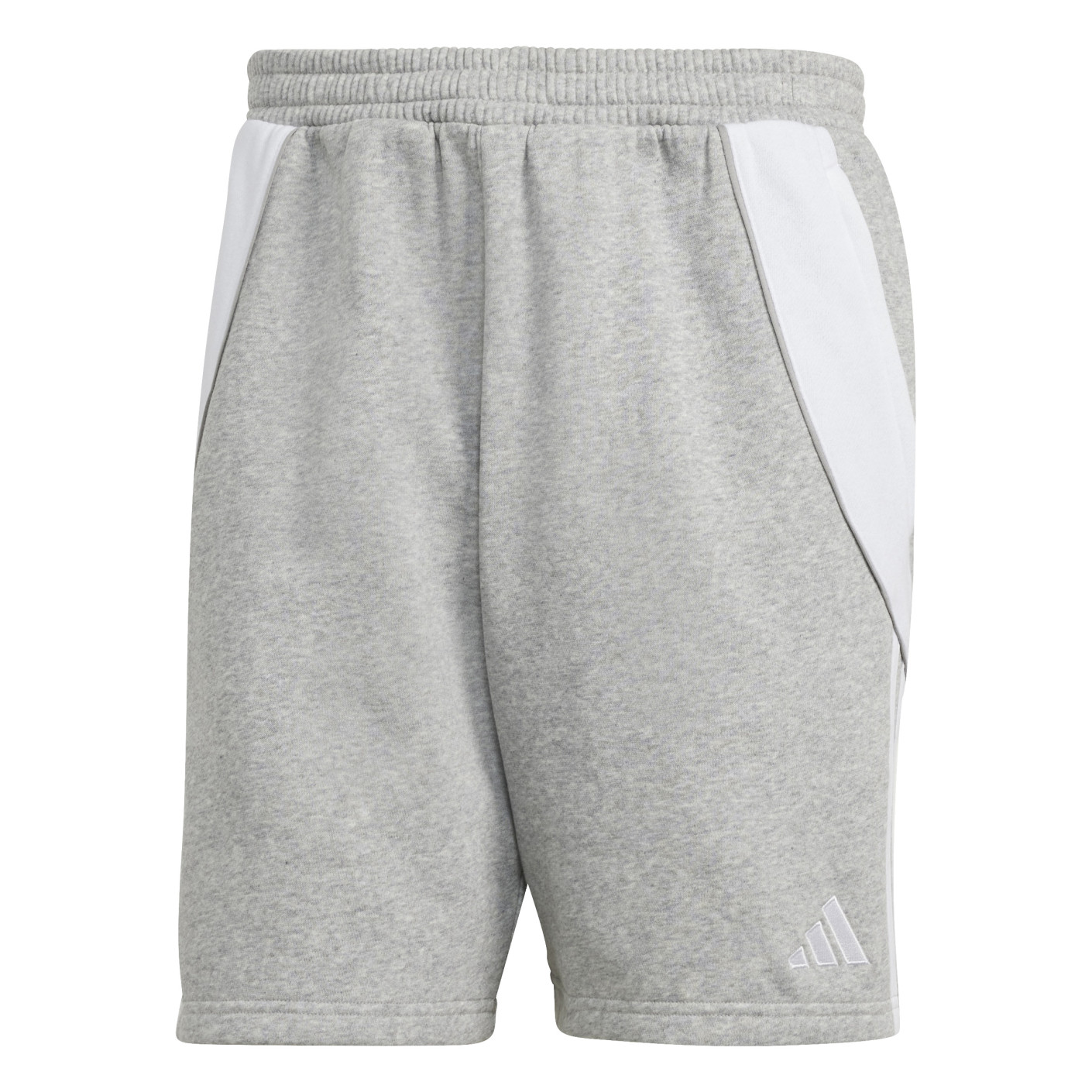Adidas Tiro 24 Sweat Broekje Lichtgrijs Wit