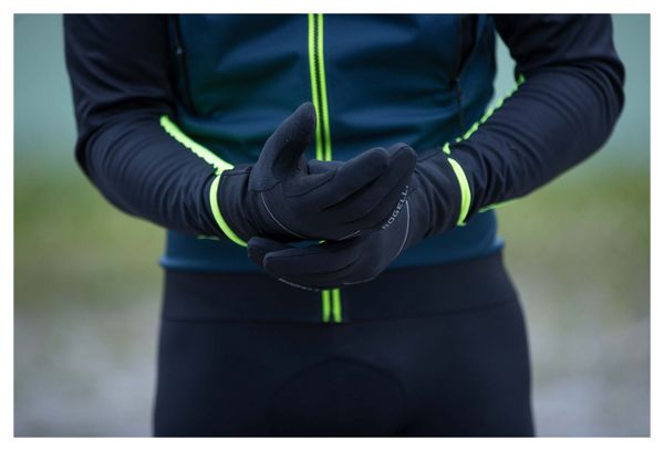 Gants Velo Long De Hiver Rogelli Essential - Homme - Noir