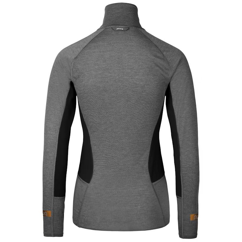 johaug aerial woolmix 2 0 half zip traeningstroeje dame 343 220801 tblck