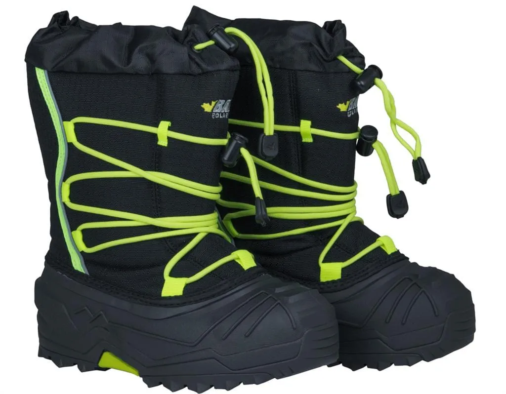 Baffin Kids' Snogoose Black/Lime