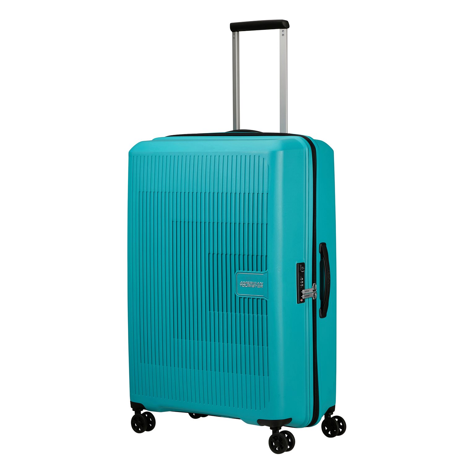 American Tourister Aerostep Spinner 77 Exp turquoise tonic