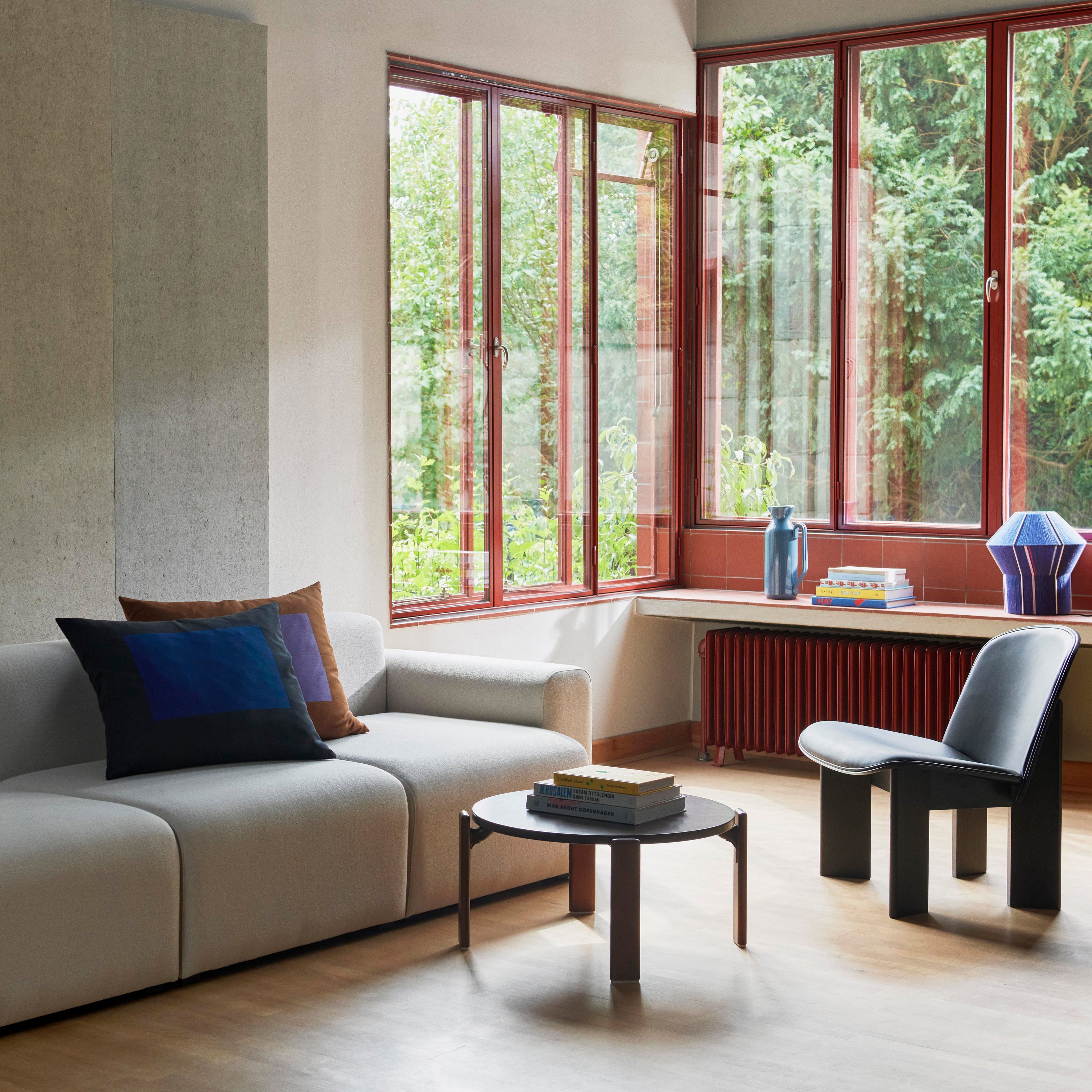 HAY Ram Kussen 48 x 60 cm - Donkerblauw