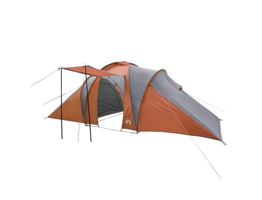 VIDAXL - Pack camping Tente de camping 6 personnes 576x238x193 cm taffetas 185t