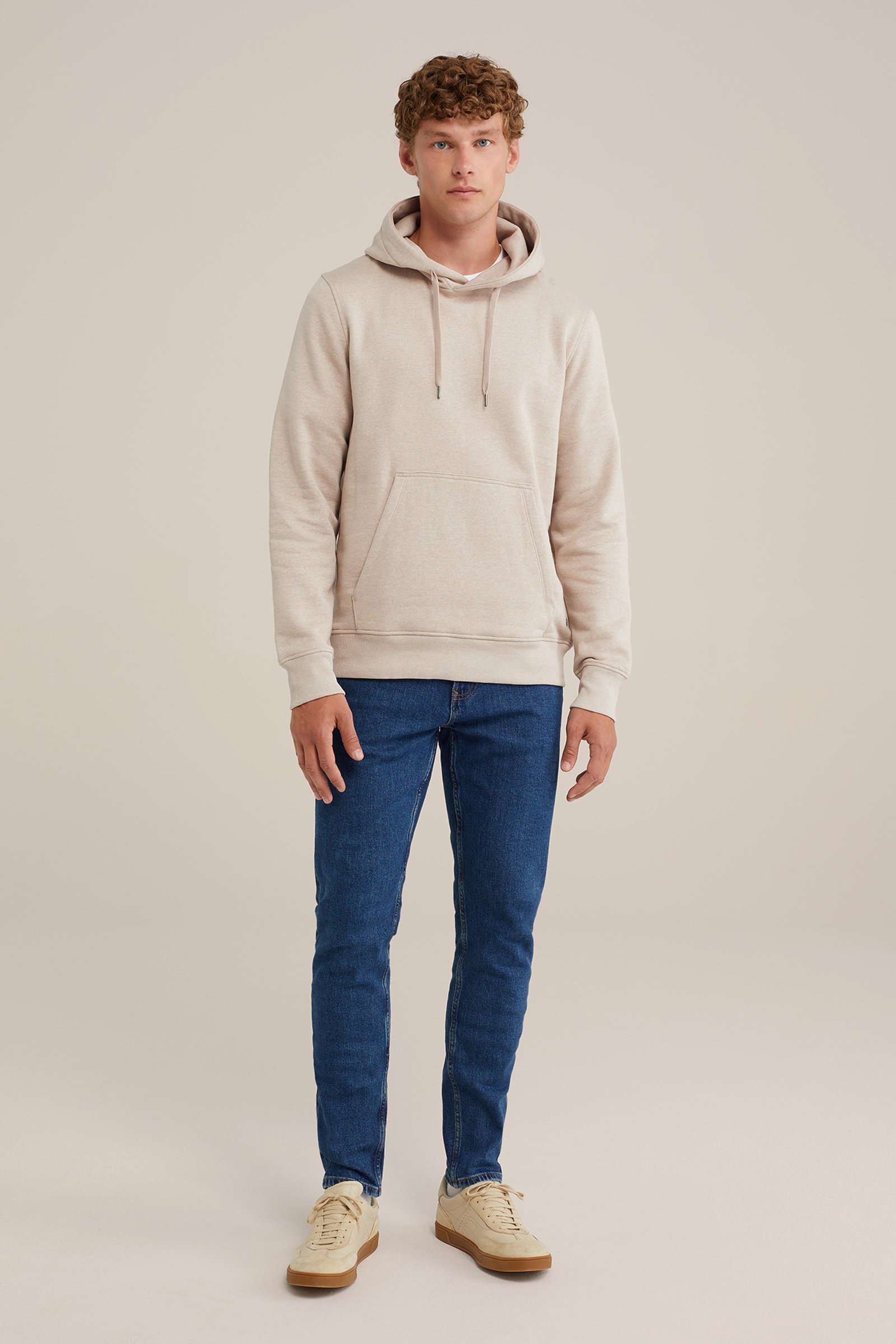 hoodie WE Fashion Beige