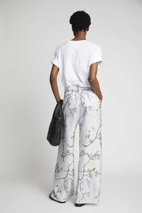 MUNTHE ARUM Silk Pants Dust green