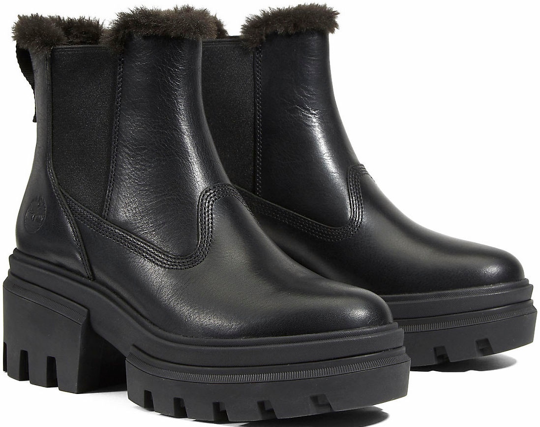 Timberland Chelseaboots »Everleigh BT Wrm Ln Chls«  Stiefelette, Winterschuhe, Ankle Boots