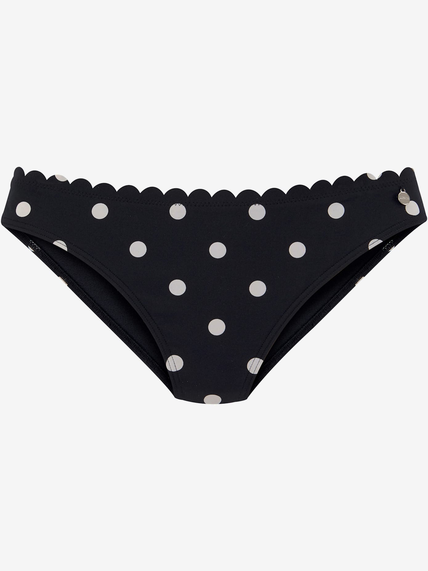 Bas de maillot de bain design tendance avec bordure cocotte