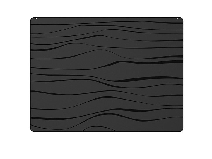 Plaque de protection sol pour poêle Dixneuf Felina 75 x 75 cm