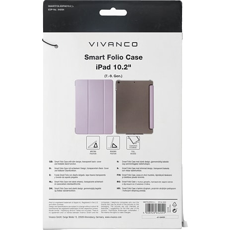 Vivanco Folio Smart Case til Ipad 10,2