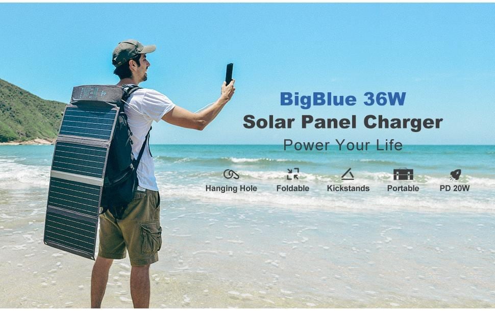 Solarladegerät »BigBlue Solar B450 36 W USB«