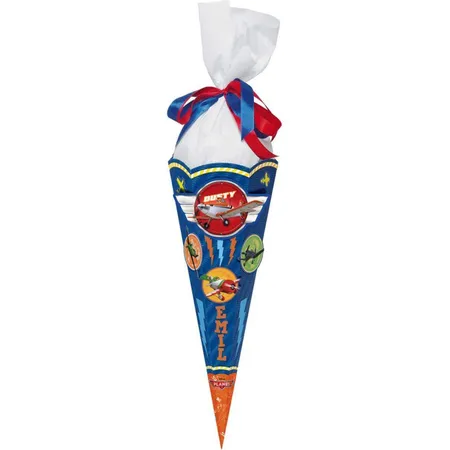 Nestler Bastelschultüte Disney Planes, 67cm, 6-eckig