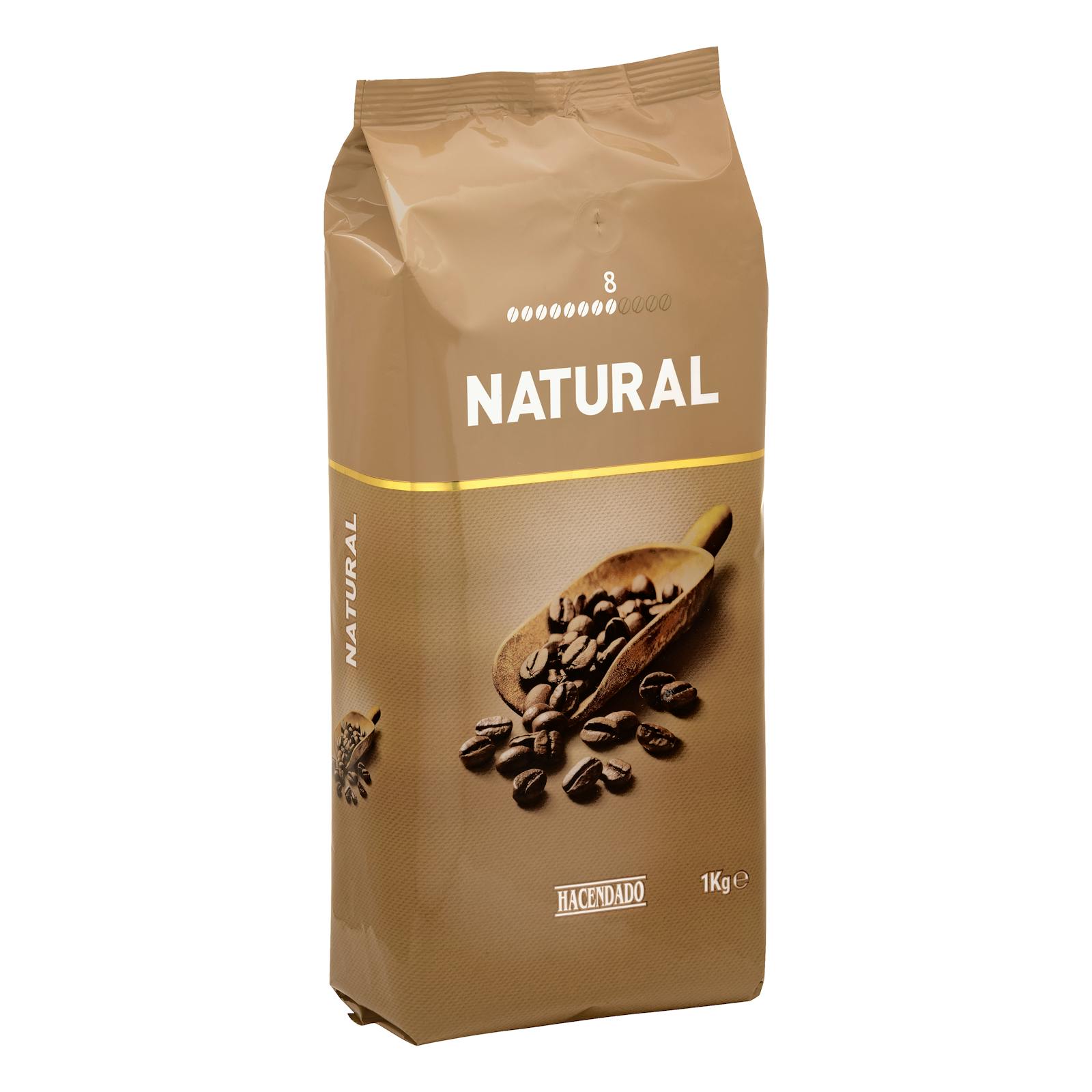 Grains de café naturels Hacendado