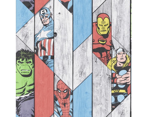 Behang 102435 Kids@ Home 5 Marvel Wood