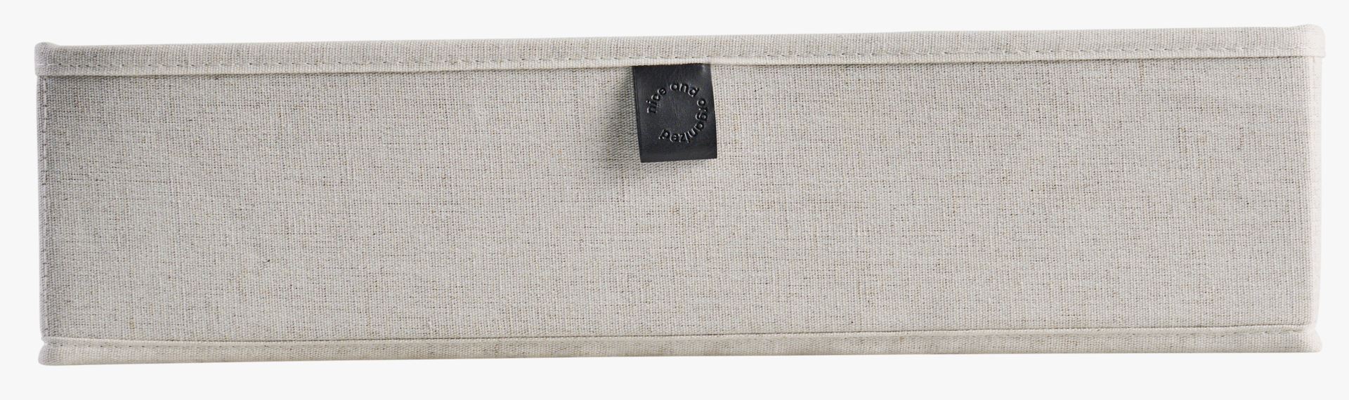 Organiseringsboks lys natur - 28x14x11 cm