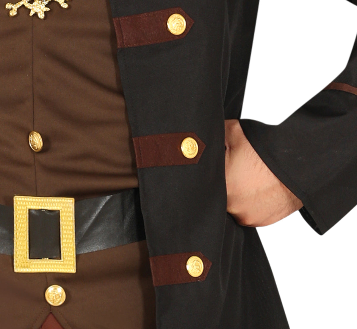 Piratenpak Bruin Heren