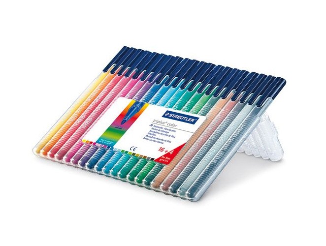 Staedtler - Triplus Color Tusser, 20 stk