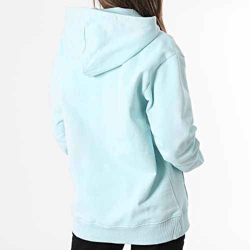 Sweat Capuche Femme Flying V Bleu Clair
