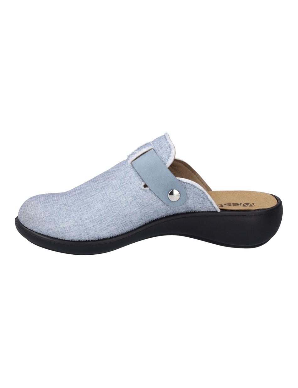 Hausschuh Korsika 307, jeans-kombi