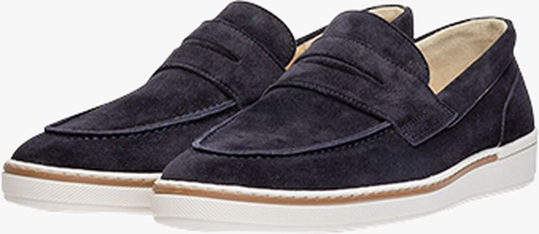 VAN BOMMEL blauwe van bommel loafers sbm-40041