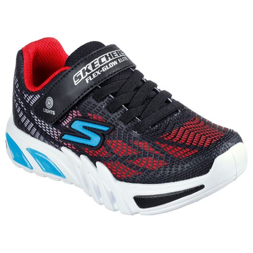 Skechers Flex-Glow Elite - Vorlo Sneakers, BKRB, 31