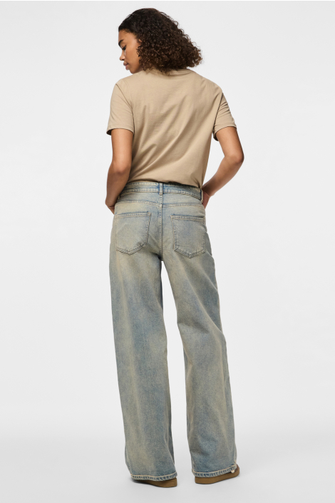 Pieces blauwe dames jeans