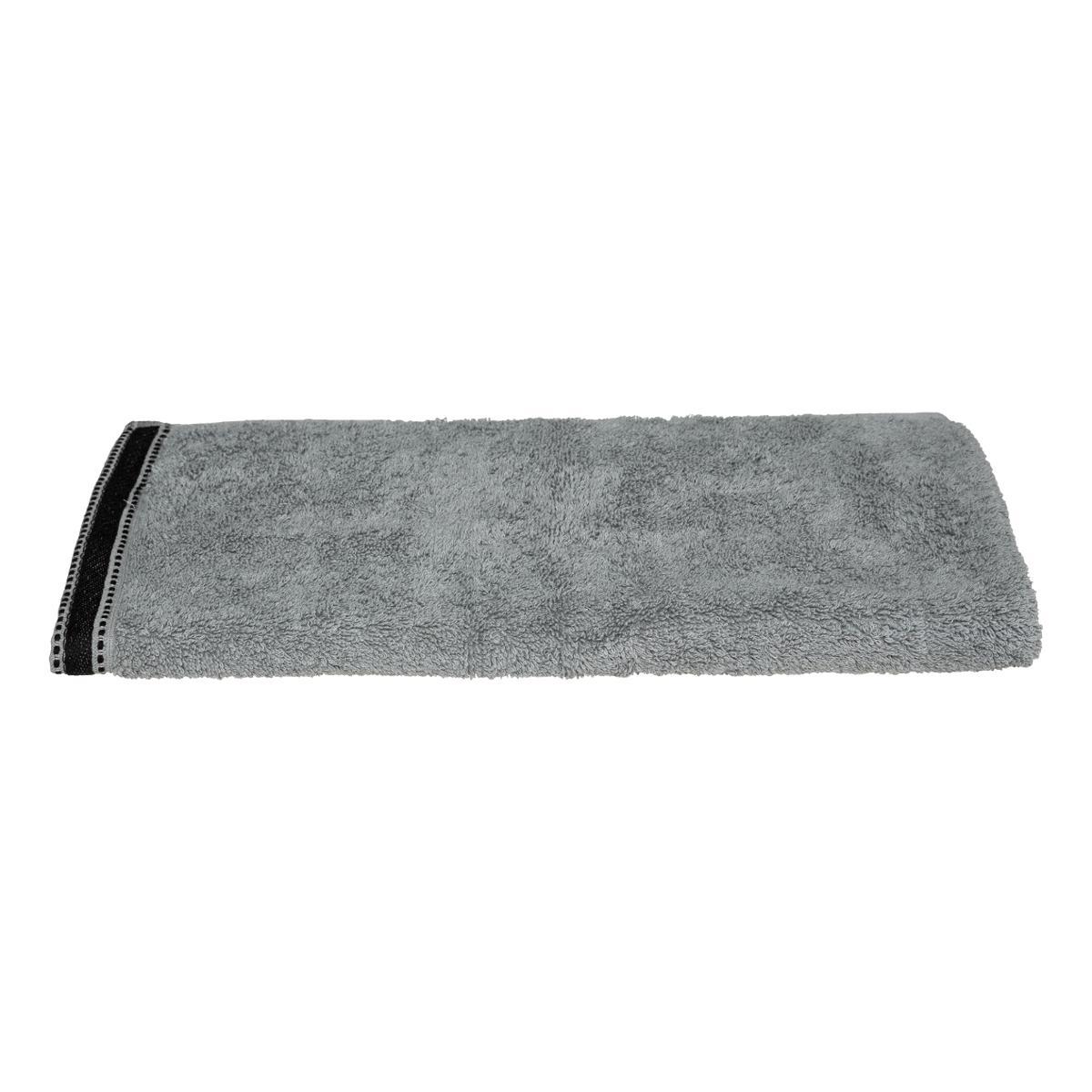 SERVIETTE JOIA 550GR GRIS FONCE 50X90CM