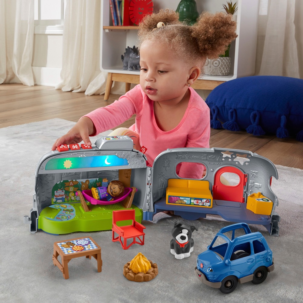 Fisher-Price Little People Leucht-Lerncamper-Spielset