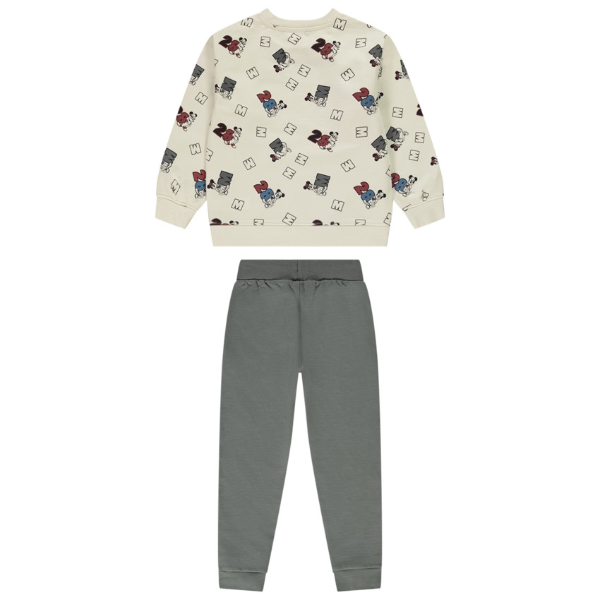 Ensemble 2 pièces sweat imprimé Mickey  et jogging pour garçon