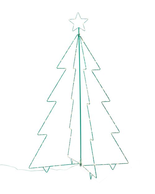 Arbre de Noël 3D 150 LED 120x80cm