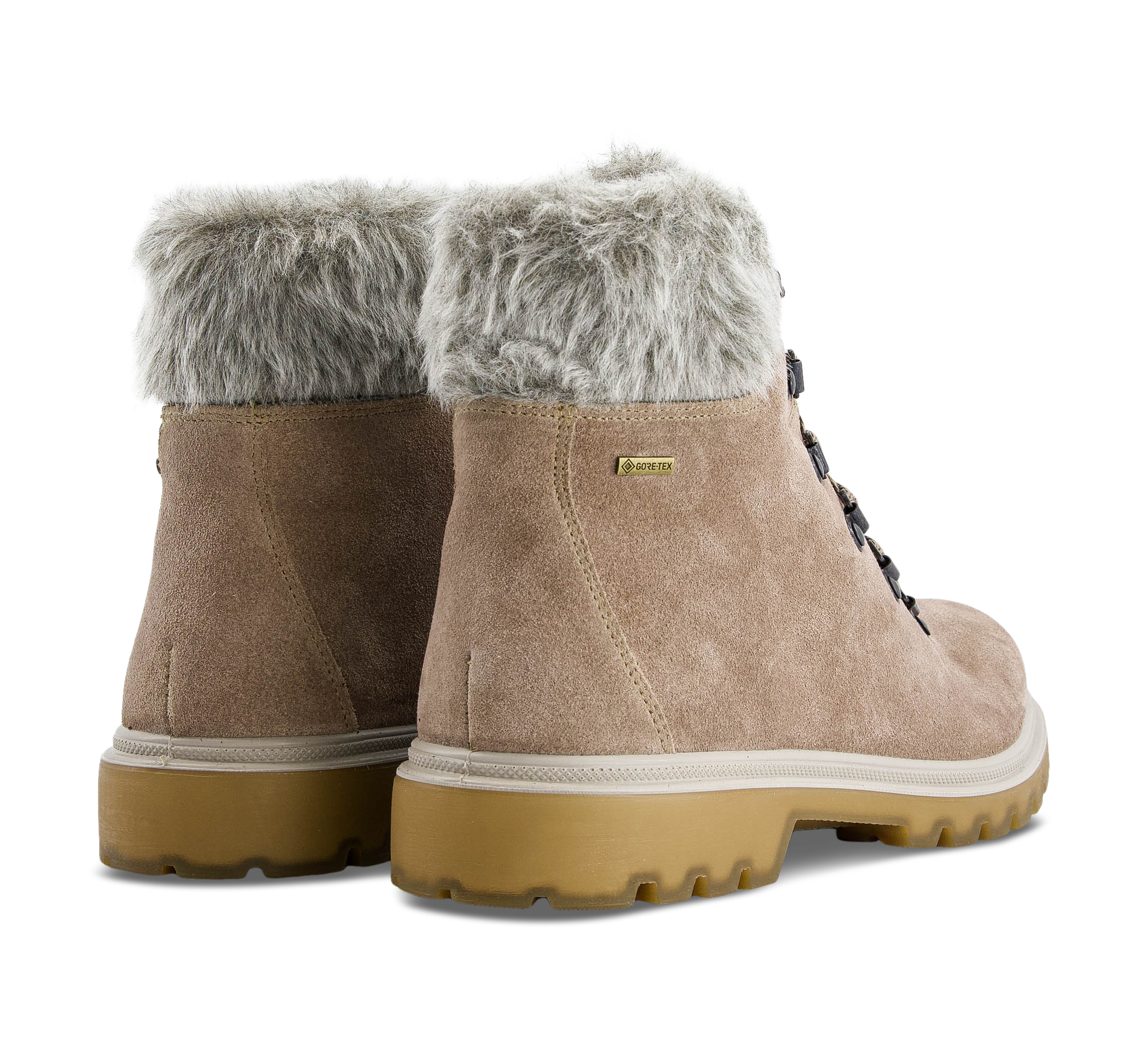 Legero Monta - Schnürstiefel beige/taupe