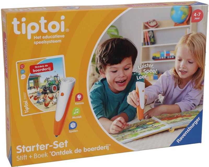 Ravensburger - Tiptoi® Starter Set - Ontdek de Boerderij - Leersysteem
