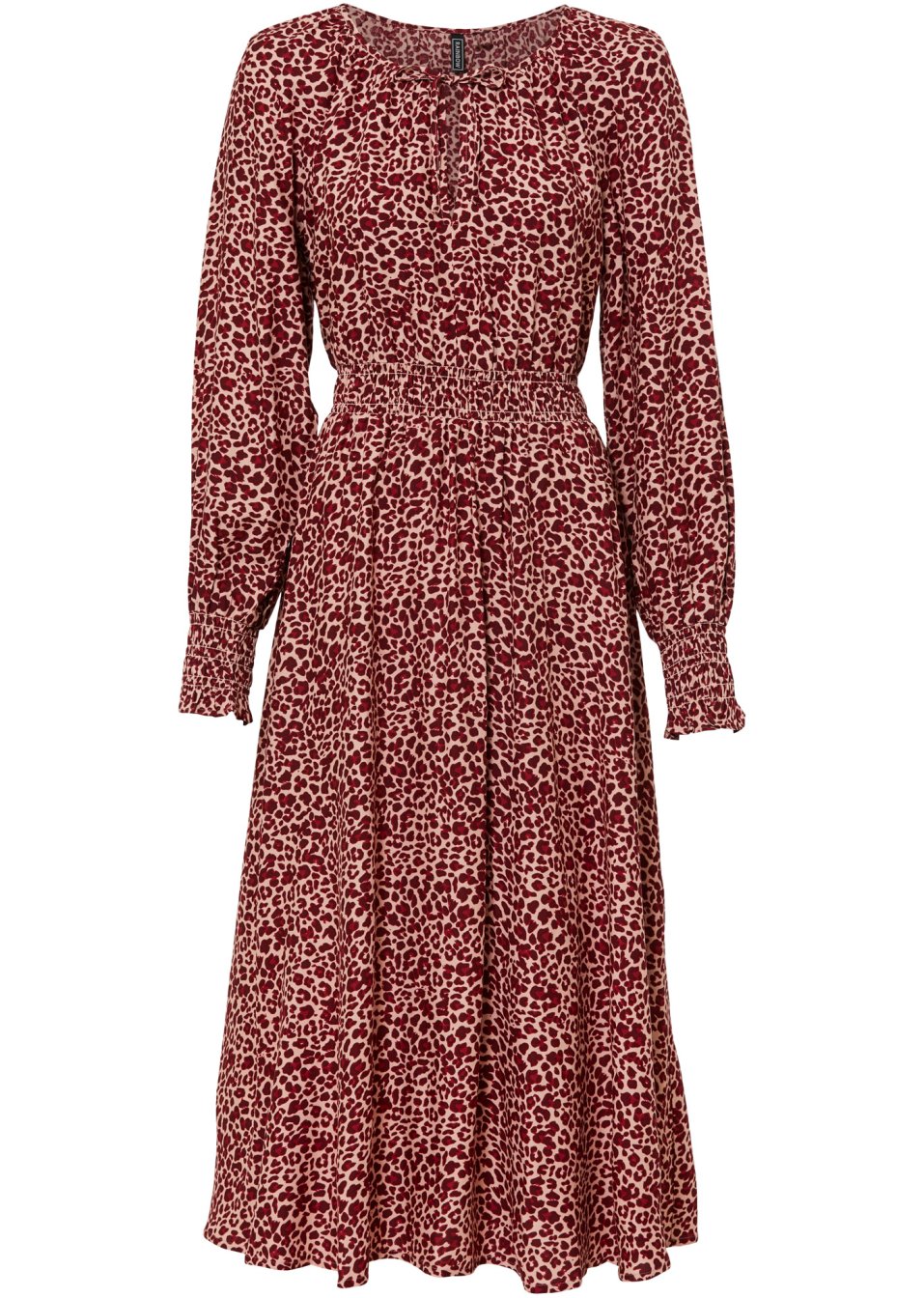 Robe longue à imprimé