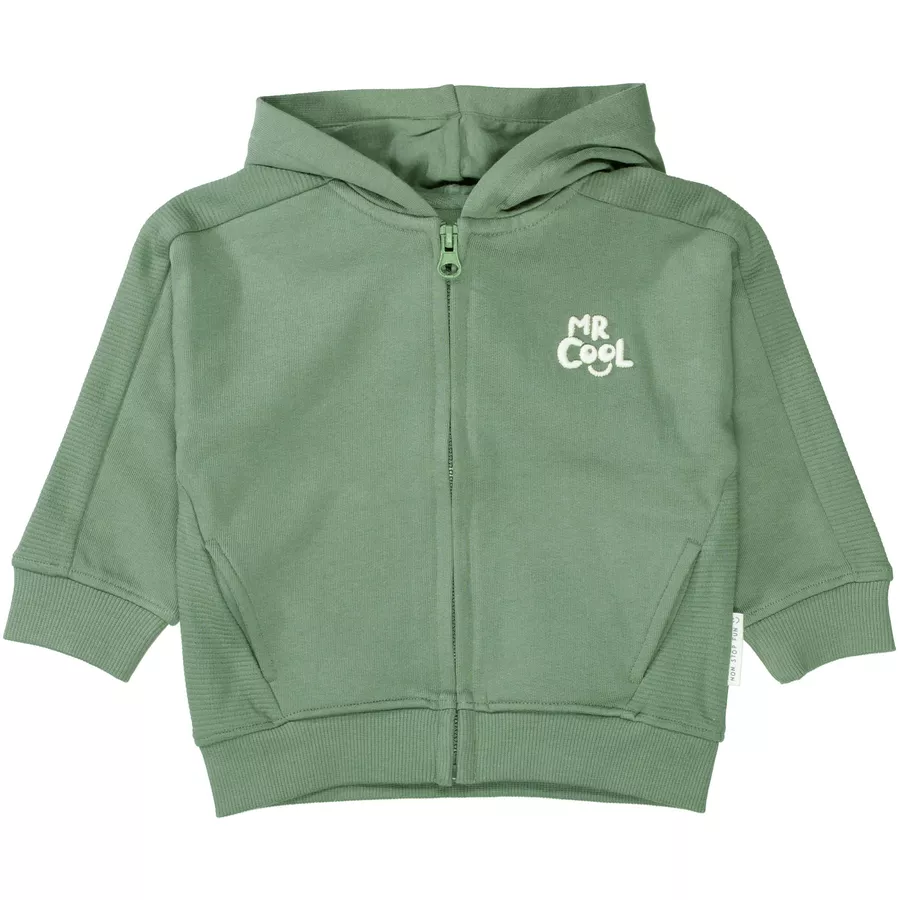 STACCATO Sweatjacke light khaki