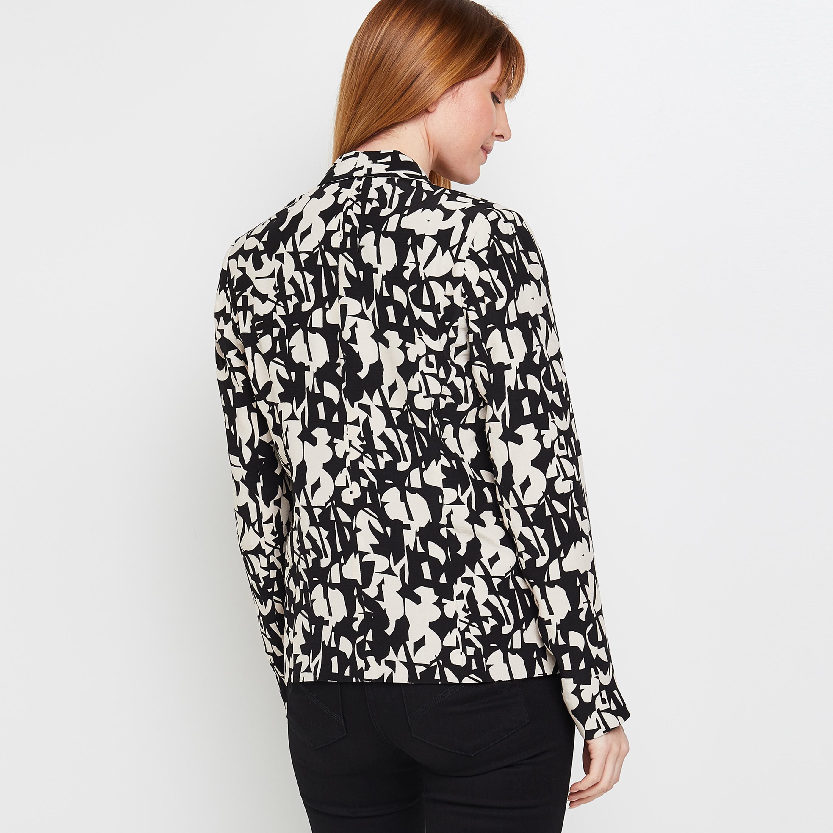 Blaser imprimé femme - NOIR