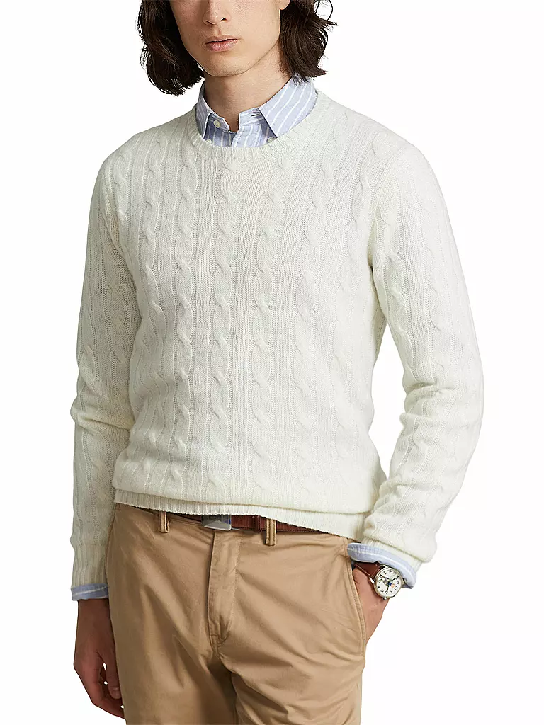 POLO RALPH LAUREN Kaschmirpullover creme