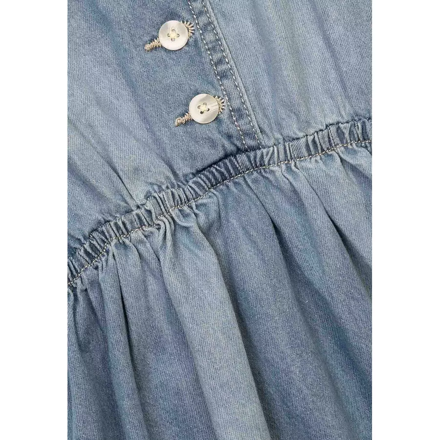 MINOTI Jeanskleid Denim-Hellblau