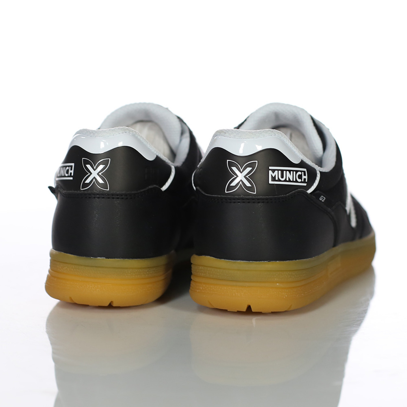 Munich G3 Zaalvoetbalschoenen Zwart Wit
