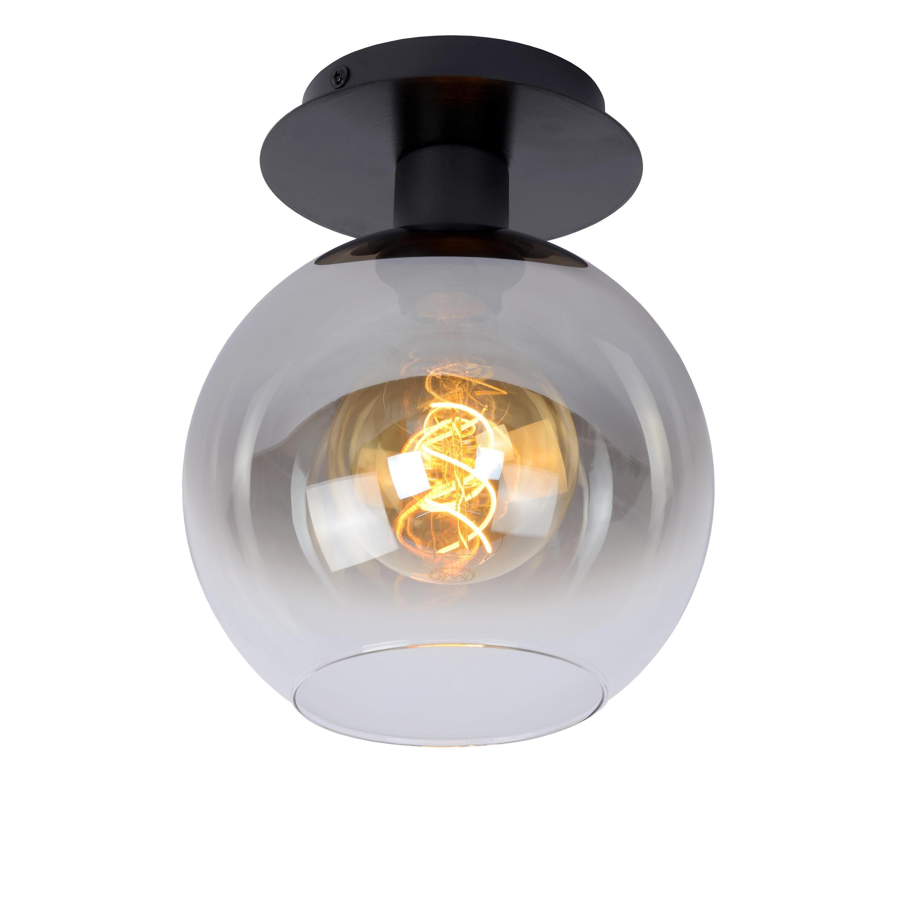 Marius 1 plafondlamp Ã20 zwart
