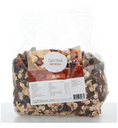 Mijnnatuurwinkel Superfood Muesli (1000 gr)