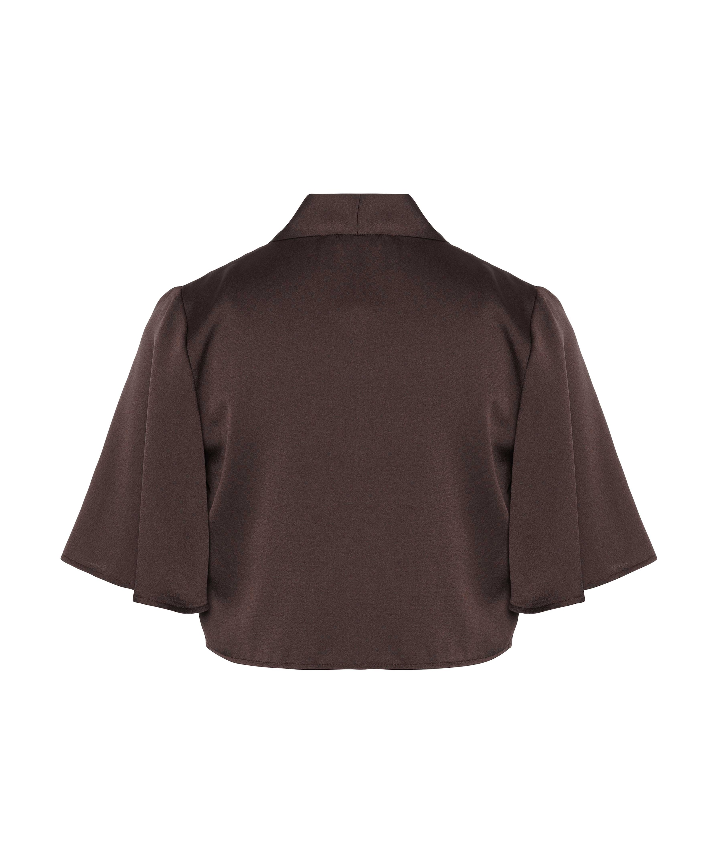 Swing Dames blazer bruin