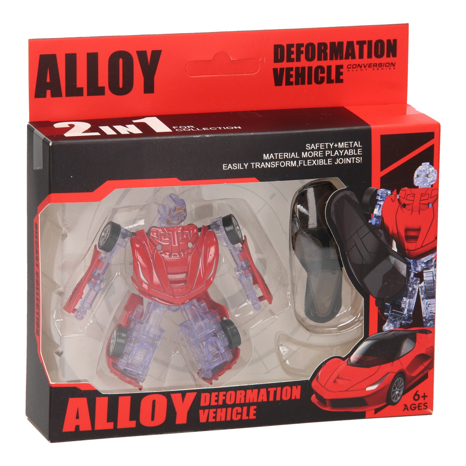 Transformeer Robot Auto, 3dlg.