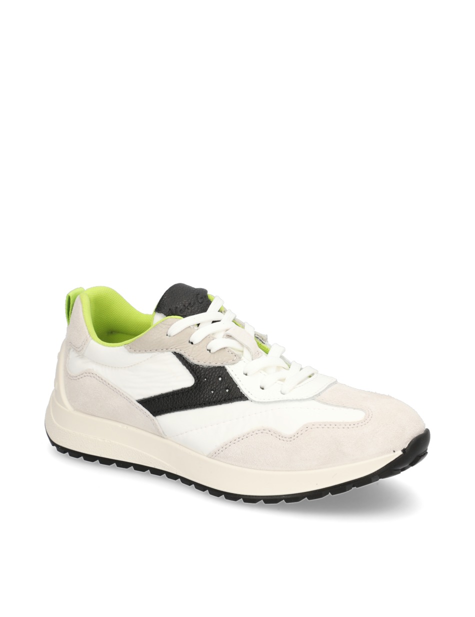 Lederkombination Sneaker
