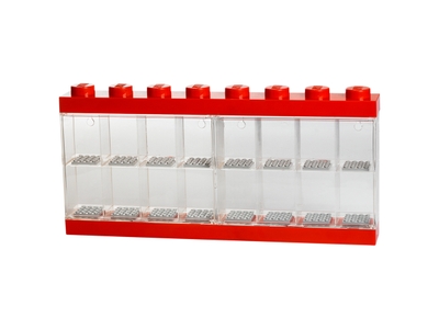 LEGO Displaydoos voor 16 minifiguren – rood (5006154)